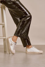 Load image into Gallery viewer, NEWEST ARRIVAL *PREORDER 11/19* Silver/Gold Star Sneakers
