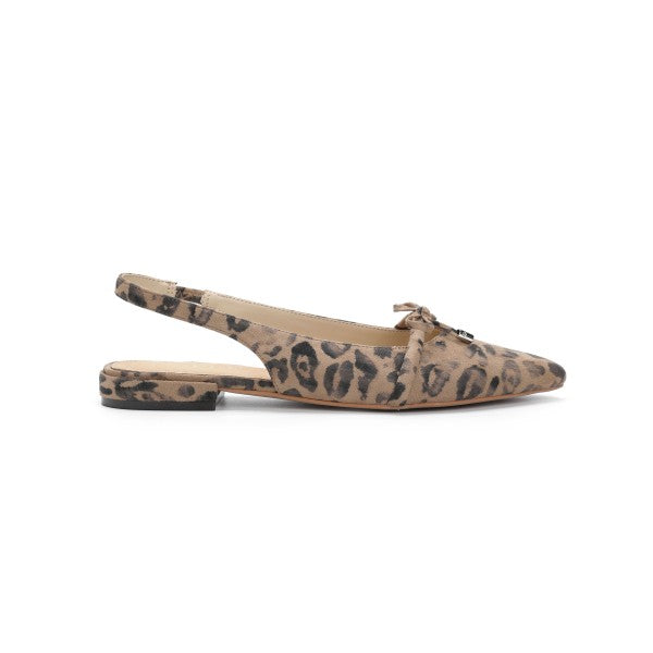 NEWEST ARRIVAL Leopard Print Slingback Shoes
