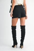 Load image into Gallery viewer, NEWEST ARRIVAL Black Mini Skort
