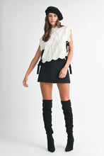 Load image into Gallery viewer, NEWEST ARRIVAL Black Mini Skort
