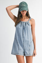 Load image into Gallery viewer, NEWEST ARRIVAL Denim Scoop Back Romper
