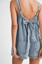 Load image into Gallery viewer, NEWEST ARRIVAL Denim Scoop Back Romper
