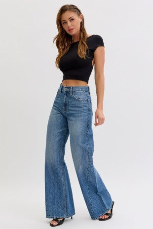 NEWEST ARRIVAL Wide Leg Denim Jeans