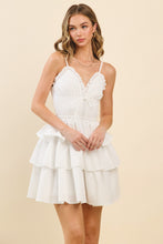 Load image into Gallery viewer, NEWEST ARRIVAL *PREORDER 4/1* White Ruffle Layered Dress
