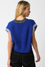Load image into Gallery viewer, NEWEST ARRIVAL Royal Blue Sweater Vest
