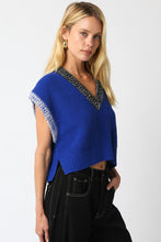Load image into Gallery viewer, NEWEST ARRIVAL Royal Blue Sweater Vest
