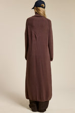 Load image into Gallery viewer, NEWEST ARRIVAL *ONLINE ONLY* Brown Long Front Split Turtleneck Dress
