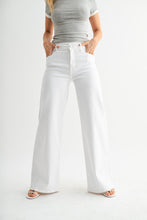 Load image into Gallery viewer, NEWEST ARRIVAL White Wide Leg Jeans

