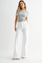 Load image into Gallery viewer, NEWEST ARRIVAL White Wide Leg Jeans
