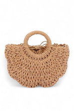 Load image into Gallery viewer, NEWEST ARRIVAL Summer Pearl Raffia Handbag

