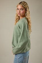 Load image into Gallery viewer, Sage Green Oversized Cardigan
