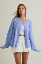 Load image into Gallery viewer, NEWEST ARRIVAL Blue Oversized Cardigan
