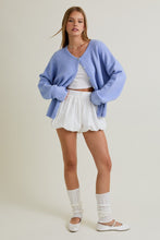 Load image into Gallery viewer, NEWEST ARRIVAL Blue Oversized Cardigan
