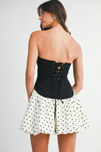 Load image into Gallery viewer, NEWEST ARRIVAL Strapless Polka Dot Bubble Mini Dress
