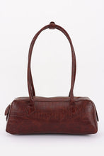 Load image into Gallery viewer, NEWEST ARRIVAL Croc Embossed Barrel Bag Purse
