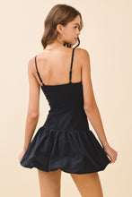 Load image into Gallery viewer, NEWEST ARRIVAL Black or Red Bubble Hem Athletic Dress
