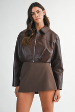 Load image into Gallery viewer, NEWEST ARRIVAL Brown Mini Skort
