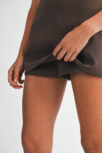 Load image into Gallery viewer, NEWEST ARRIVAL Brown Mini Skort
