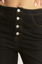 Load image into Gallery viewer, NEWEST ARRIVAL Dark Denim Button Front Pants Set
