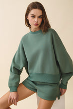 Load image into Gallery viewer, NEWEST ARRIVAL Pine Green Jogger Sweater Set
