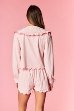Load image into Gallery viewer, NEWEST ARRIVAL LAST ONE Pink Nutcracker and Rocking Horse Embroidered Shorts Set
