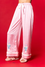 Load image into Gallery viewer, NEWEST ARRIVAL Pink Nutcracker and Rocking Horse Satin Pajamas

