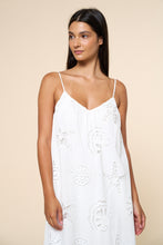 Load image into Gallery viewer, NEWEST ARRIVAL White Starfish Embroidered Beach Maxi Dress
