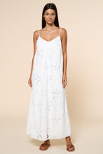 Load image into Gallery viewer, NEWEST ARRIVAL White Starfish Embroidered Beach Maxi Dress
