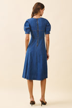 Load image into Gallery viewer, NEWEST ARRIVAL Denim MIdi Dress
