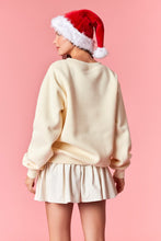 Load image into Gallery viewer, NEWEST ARRIVAL Holly Jolly Butter Yellow Sweatshirt
