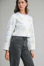 Load image into Gallery viewer, NEWEST ARRIVAL Blue Floral Cardigan
