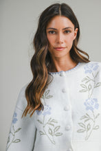 Load image into Gallery viewer, NEWEST ARRIVAL Blue Floral Cardigan
