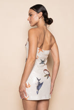 Load image into Gallery viewer, NEWEST ARRIVAL Off White Sequin Beach Mini Dress

