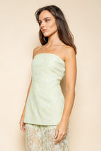 Load image into Gallery viewer, NEWEST ARRIVAL Light Sage Green Lace Strapless Pants Set
