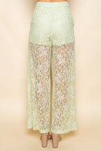 Load image into Gallery viewer, NEWEST ARRIVAL Light Sage Green Lace Strapless Pants Set
