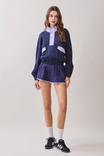 Load image into Gallery viewer, NEWEST ARRIVAL Navy Poplin Pullover Set
