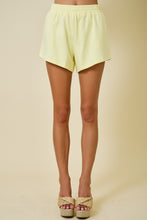 Load image into Gallery viewer, NEWEST ARRIVAL Lemon Yellow Mock Neck Comfy Shorts Set
