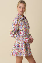 Load image into Gallery viewer, SPRING 2026 White Floral Button Front Dress
