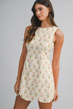 Load image into Gallery viewer, NEWEST ARRIVAL Coral Pink Floral Eyelet Scallop Dress
