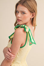 Load image into Gallery viewer, NEWEST ARRIVAL Yellow/Green Tiered Midi Dress
