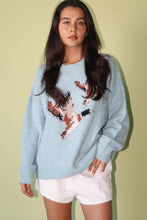 Load image into Gallery viewer, NEWEST ARRIVAL Baby Blue Duck Sweater
