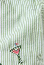 Load image into Gallery viewer, NEWEST ARRIVAL Green Striped Golf Boxer Shorts
