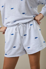 Load image into Gallery viewer, NEWEST ARRIVAL Fish Embroidered Sweatshorts Set

