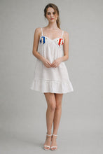 Load image into Gallery viewer, NEWEST ARRIVAL White Cami FIsh Dress
