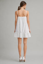 Load image into Gallery viewer, NEWEST ARRIVAL White Cami FIsh Dress
