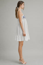 Load image into Gallery viewer, NEWEST ARRIVAL White Cami FIsh Dress
