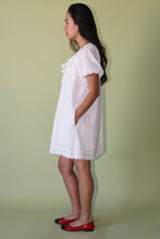 Load image into Gallery viewer, NEWEST ARRIVAL White Eyelet Babydoll Dress
