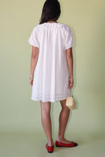 Load image into Gallery viewer, NEWEST ARRIVAL White Eyelet Babydoll Dress
