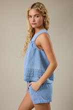 Load image into Gallery viewer, NEWEST ARRIVAL Relaxed Denim Shorts Set
