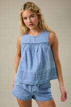 Load image into Gallery viewer, NEWEST ARRIVAL Relaxed Denim Shorts Set
